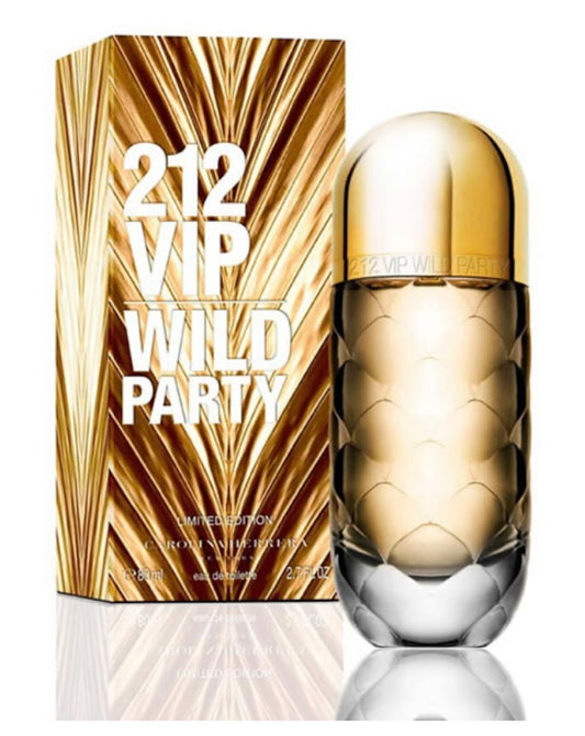 CAROLINA HERRERA 212 VIP WILD PARTY FEMININO 80ML