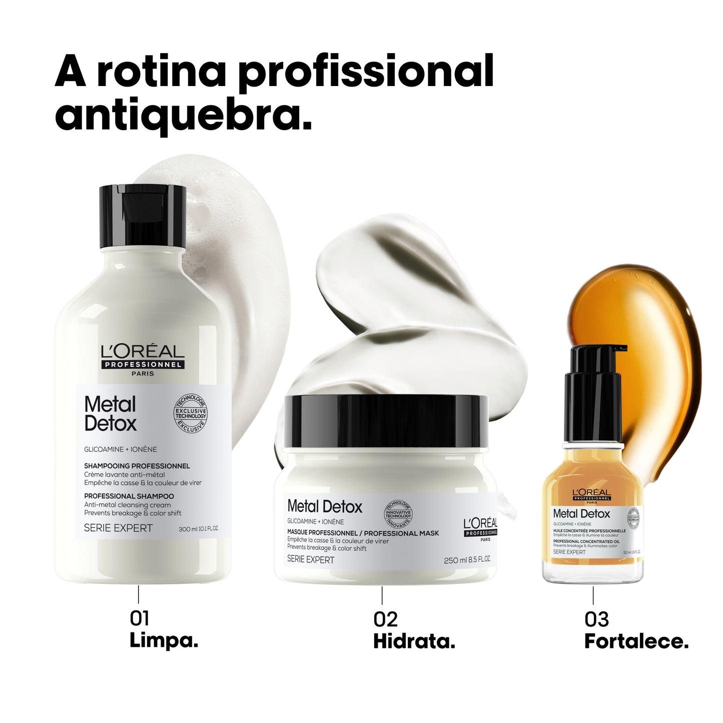 Metal Detox: Anti-metal cleansing cream shampoo