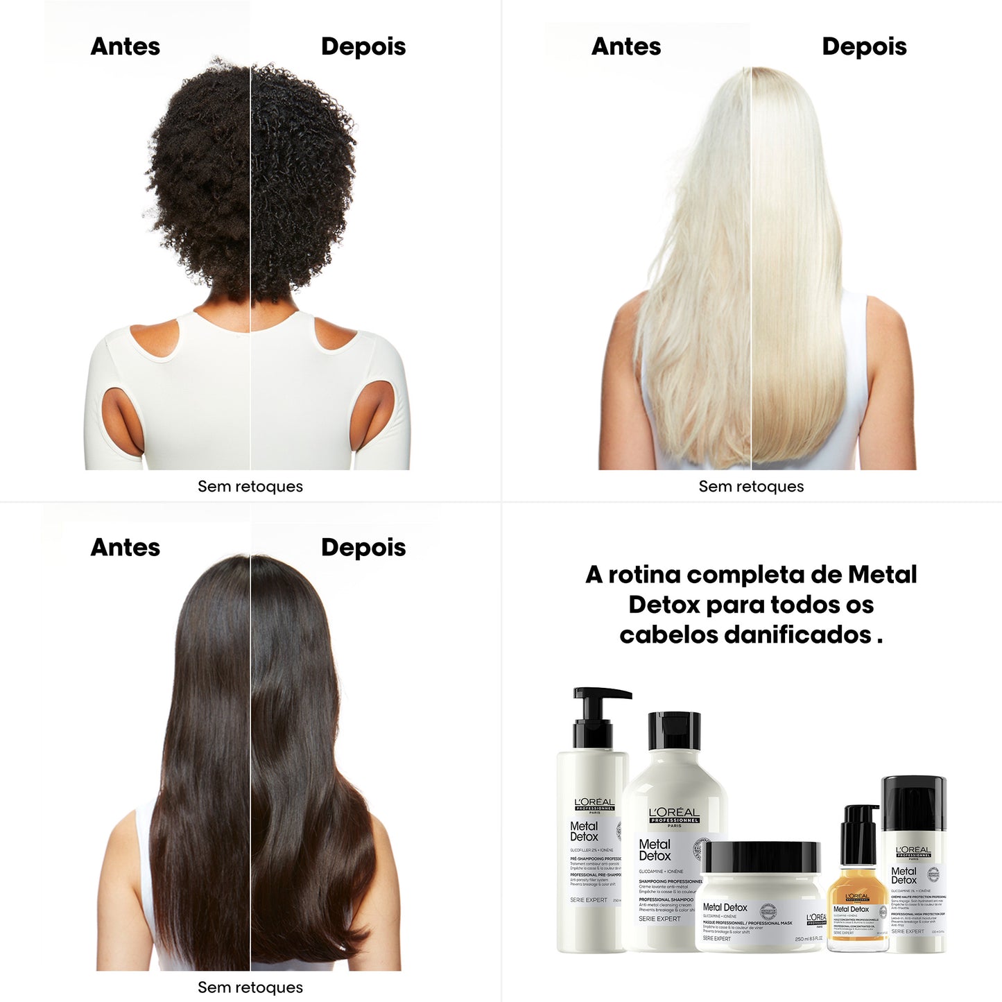 Metal Detox: Anti-porosity Filler Pre-Shampoo