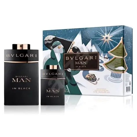 BVLGARI MAN IN BLACK JUICE SET XMAS 2023 100 ML+15 ML EDP