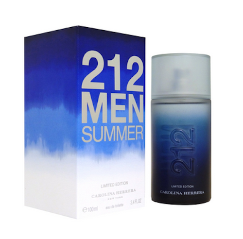 CAROLINA HERRERA 212 MENS SUMMER EDT 100 ML